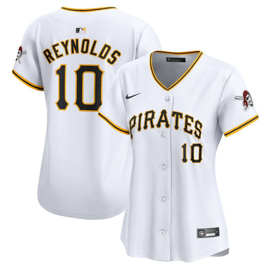 Bryan Reynolds Pittsburgh Pirates Nike Women's  Home Limited Player Jersey - White | MLB Jerseys