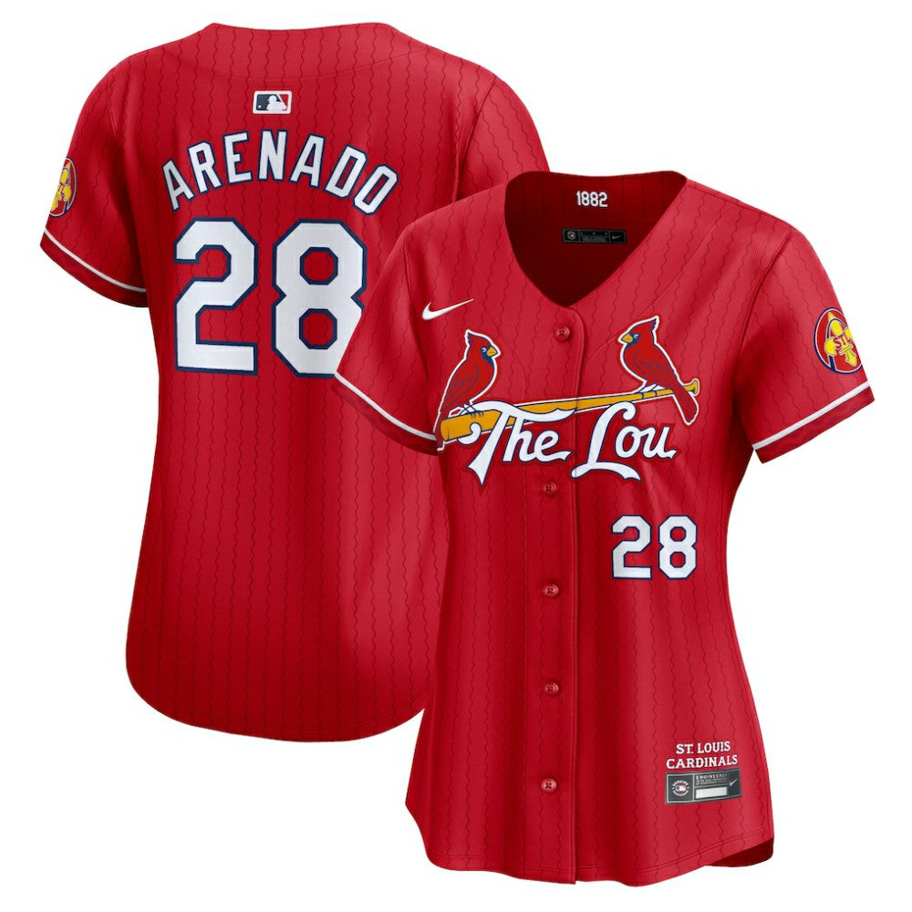 Nolan Arenado St. Louis Cardinals Nike Women's 2024 City Connect Limited Player Jersey Sale