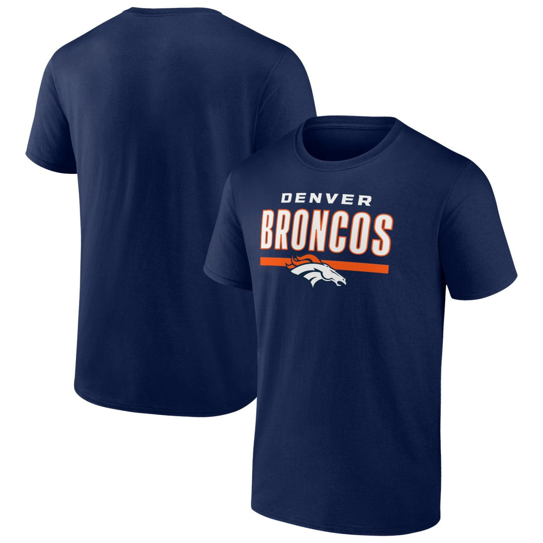 Denver Broncos Speed & Agility T-Shirt Navy - NFL