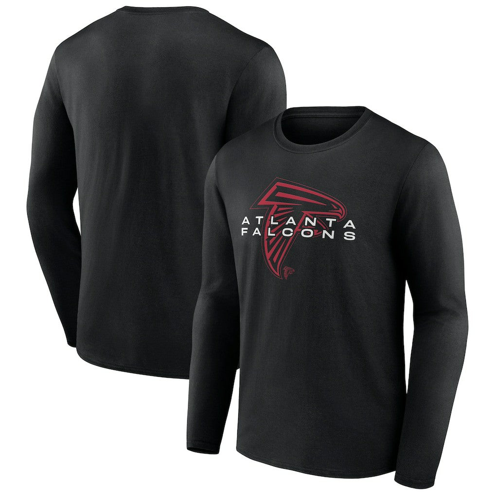 Atlanta Falcons Advance to Victory Long Sleeve T-Shirt Black - NFL