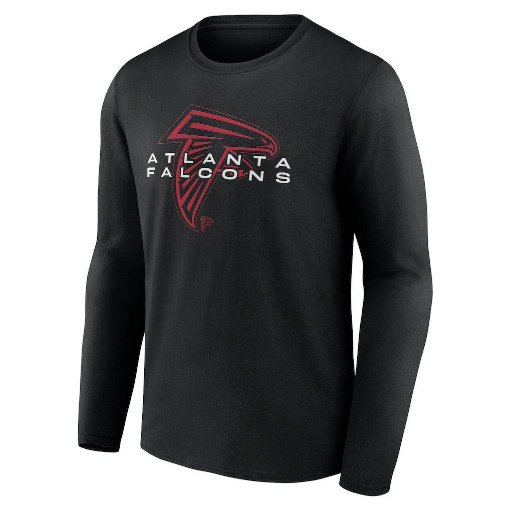 Atlanta Falcons Advance to Victory Long Sleeve T-Shirt Black - NFL