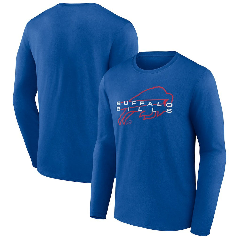 Buffalo Bills Advance to Victory Long Sleeve T-Shirt Royal - NFL