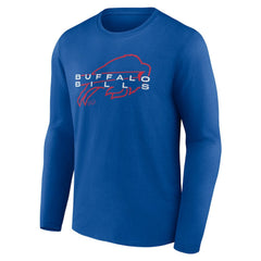 Buffalo Bills Advance to Victory Long Sleeve T-Shirt Royal - NFL