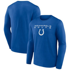 Indianapolis Colts Advance to Victory Long Sleeve T-Shirt Royal - NFL