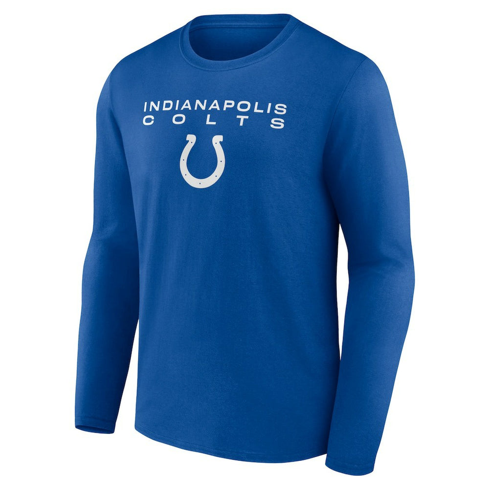 Indianapolis Colts Advance to Victory Long Sleeve T-Shirt Royal - NFL