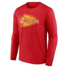 Kansas City Chiefs Advance to Victory Long Sleeve T-Shirt Red - NFL