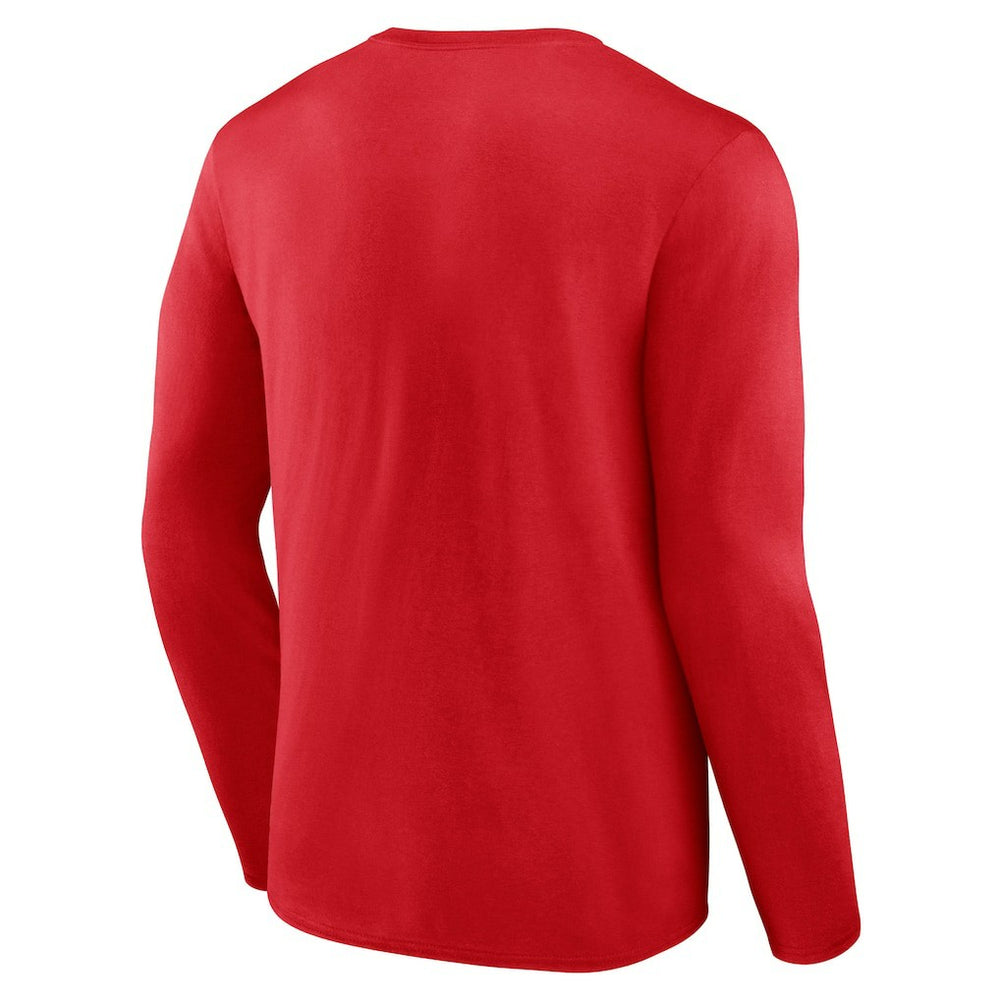Kansas City Chiefs Advance to Victory Long Sleeve T-Shirt Red - NFL