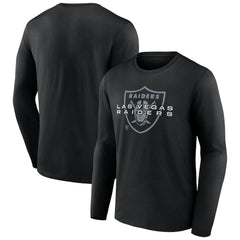 Las Vegas Raiders Advance to Victory Long Sleeve T-Shirt Black - NFL
