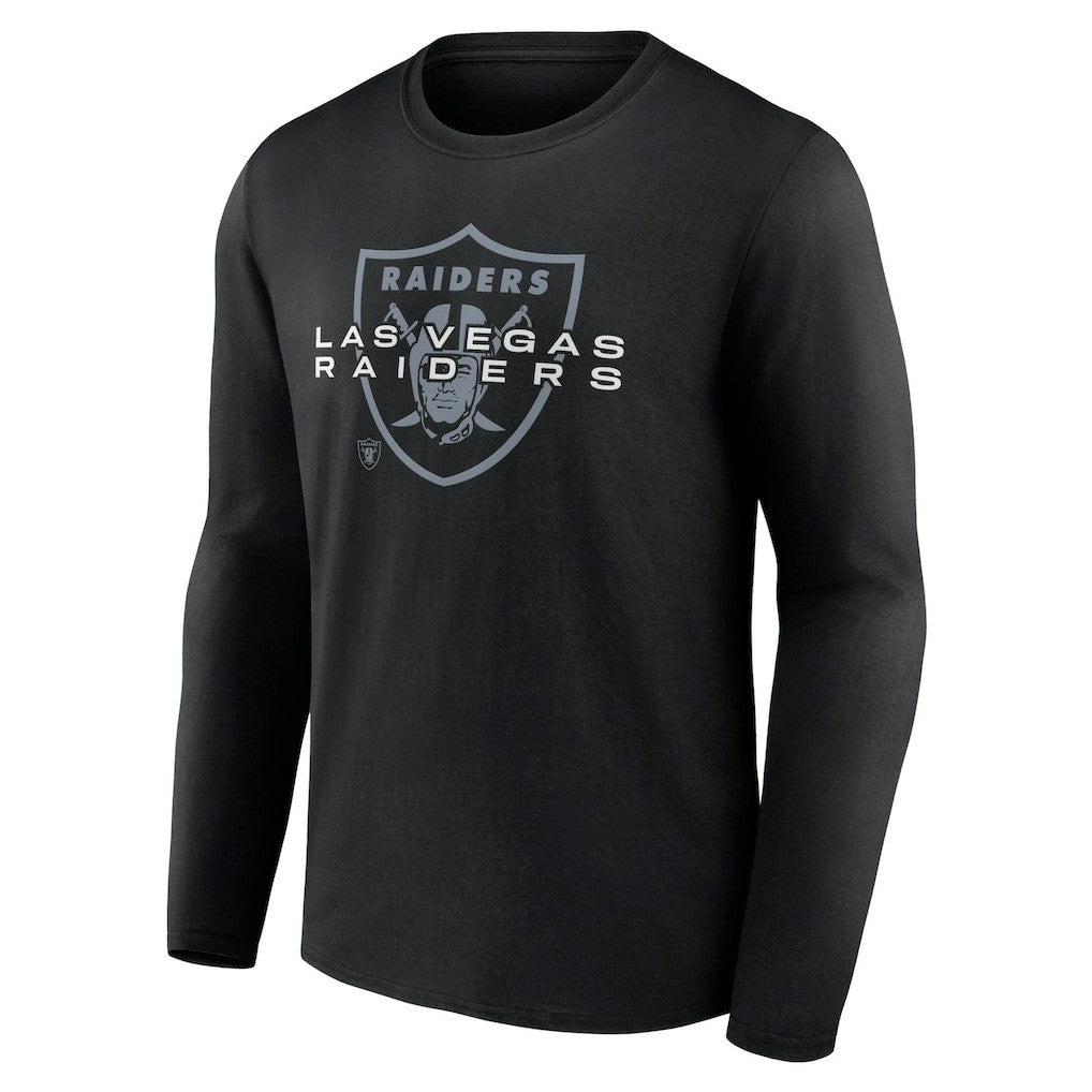 Las Vegas Raiders Advance to Victory Long Sleeve T-Shirt Black - NFL