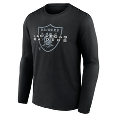 Las Vegas Raiders Advance to Victory Long Sleeve T-Shirt Black - NFL