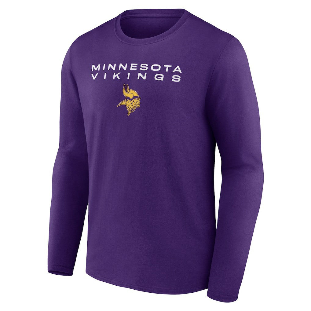 Minnesota Vikings Advance to Victory Long Sleeve T-Shirt Purple - NFL