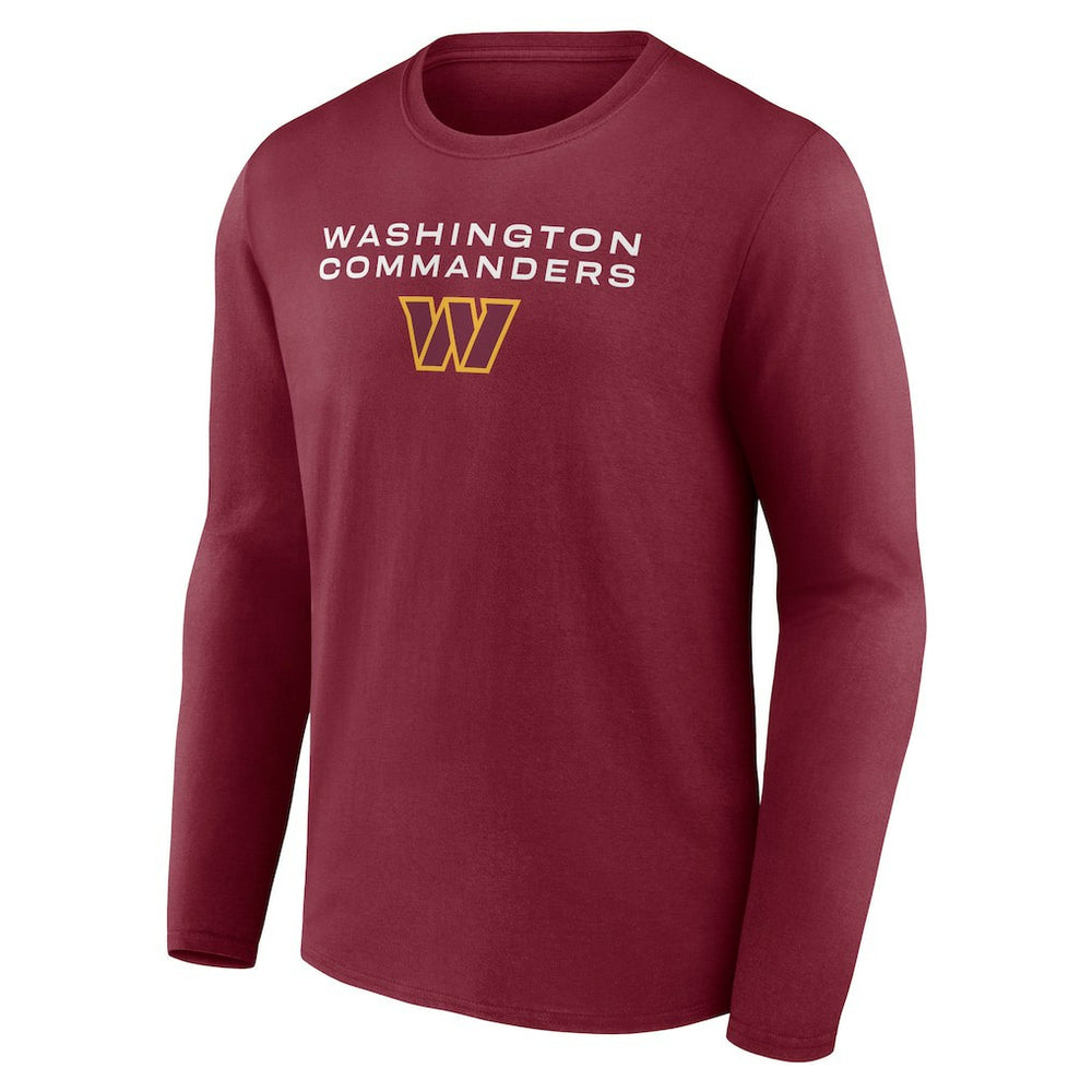 Washington Commanders Advance to Victory Long Sleeve T-Shirt Burgundy - NFL