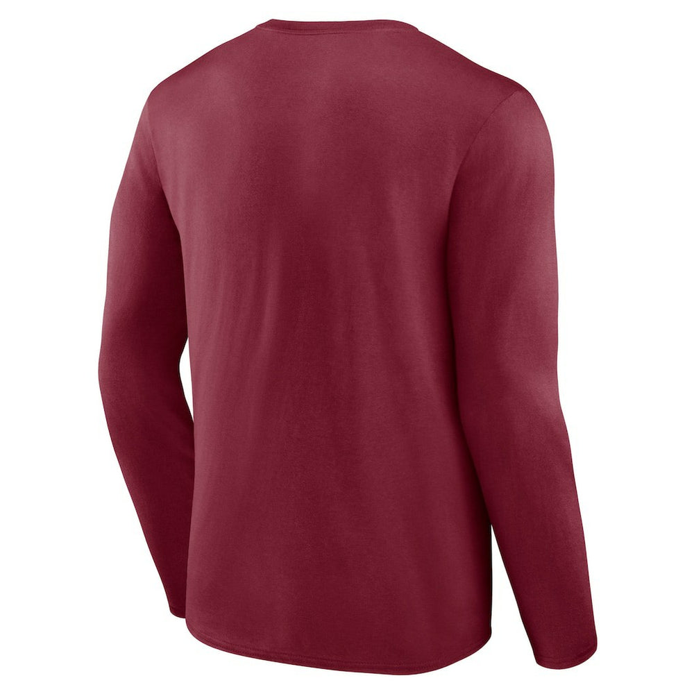 Washington Commanders Advance to Victory Long Sleeve T-Shirt Burgundy - NFL