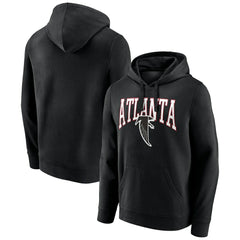 Atlanta Falcons Gridiron Classics Campus Standard Pullover Hoodie Black - NFL