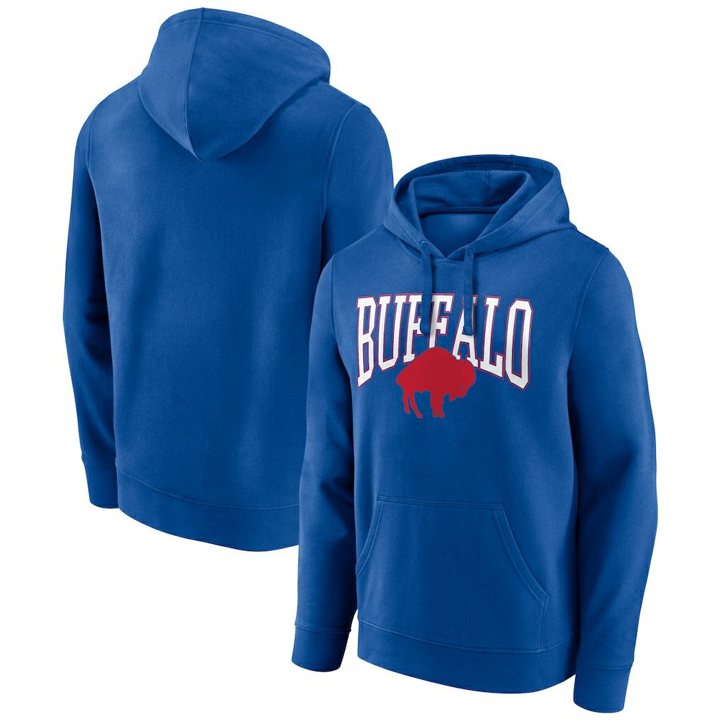 Buffalo Bills Gridiron Classics Campus Standard Pullover Hoodie Royal - NFL