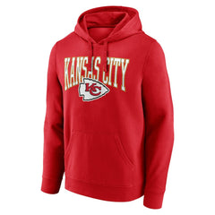 Kansas City Chiefs Gridiron Classics Campus Standard Pullover Hoodie Red - NFL