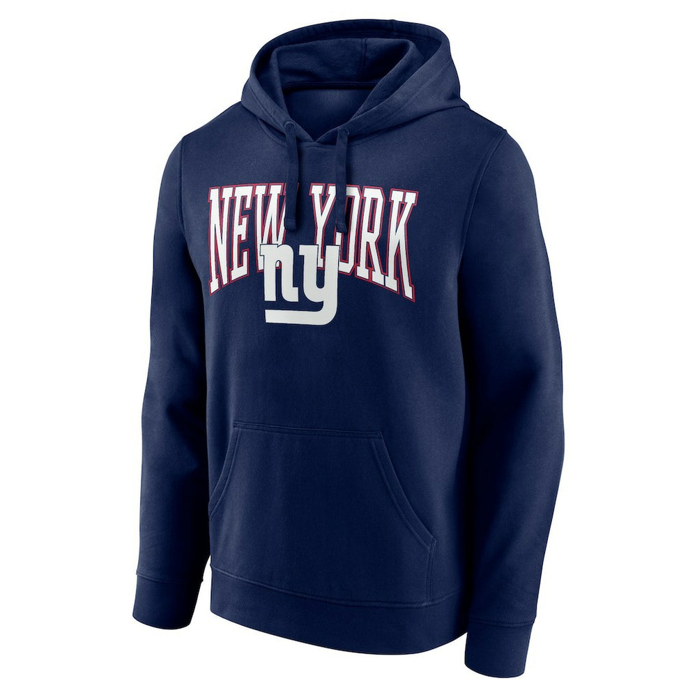 New York Giants Gridiron Classics Campus Standard Pullover Hoodie Navy - NFL