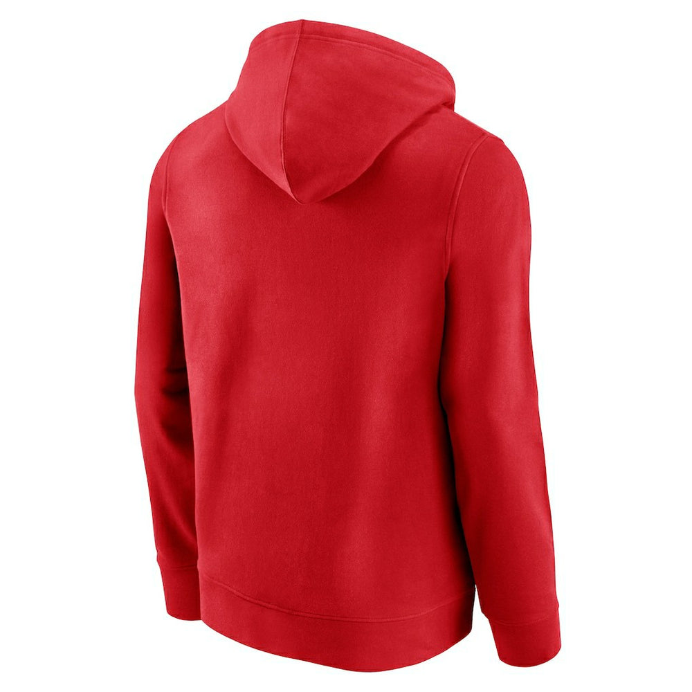 San Francisco 49ers Gridiron Classics Campus Standard Pullover Hoodie Scarlet - NFL