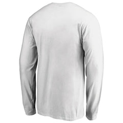 San Francisco 49ers Team Lockup Long Sleeve T-Shirt White - NFL