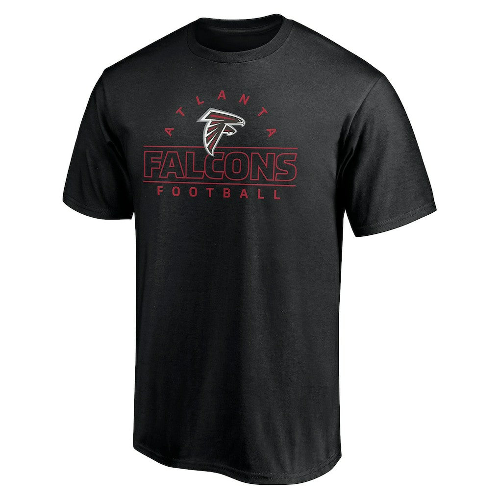Atlanta Falcons Dual Threat T-Shirt Black - NFL