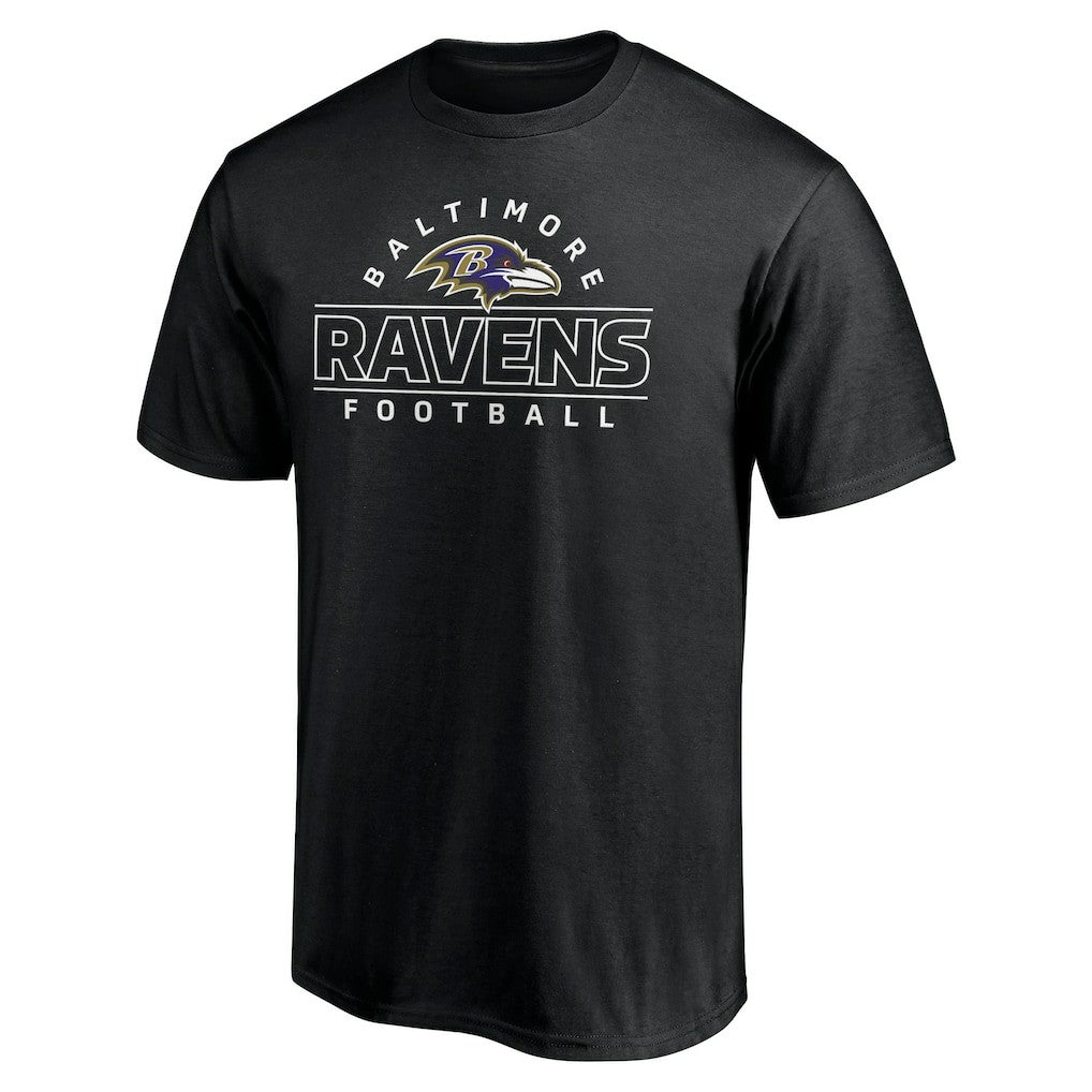Baltimore Ravens Dual Threat T-Shirt Black - NFL