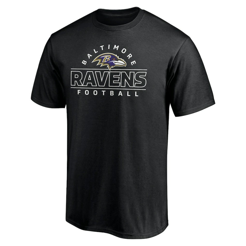 Baltimore Ravens Dual Threat T-Shirt Black - NFL