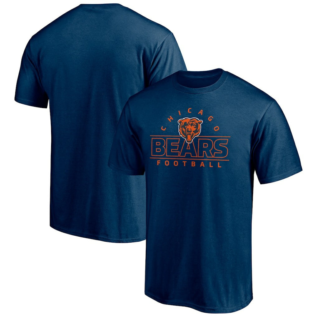 Chicago Bears Dual Threat T-Shirt Navy - NFL
