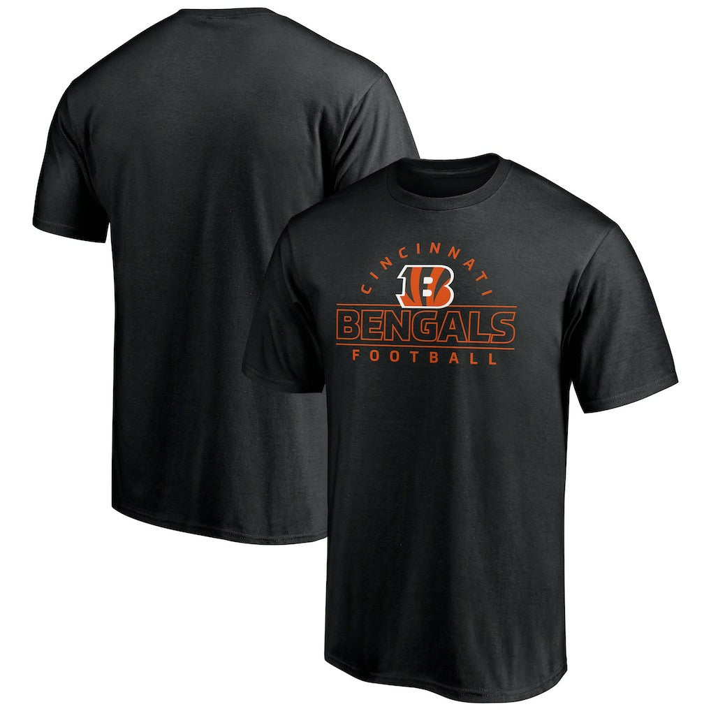 Cincinnati Bengals Dual Threat T-Shirt Black - NFL
