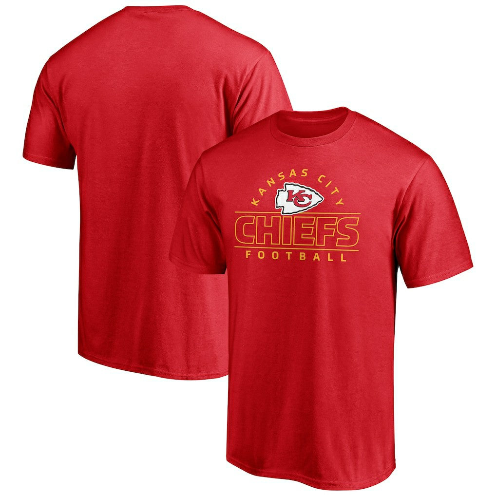 Kansas City Chiefs Dual Threat T-Shirt Red - NFL