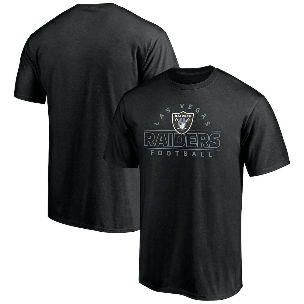 Las Vegas Raiders Dual Threat T-Shirt Black - NFL