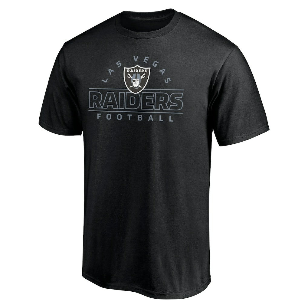 Las Vegas Raiders Dual Threat T-Shirt Black - NFL