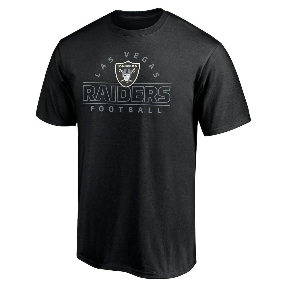 Las Vegas Raiders Dual Threat T-Shirt Black - NFL
