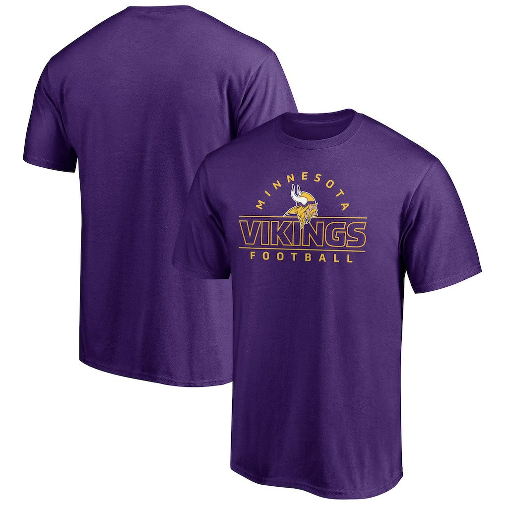 Minnesota Vikings Dual Threat T-Shirt Purple - NFL