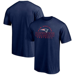 New England Patriots Dual Threat T-Shirt Navy - NFL