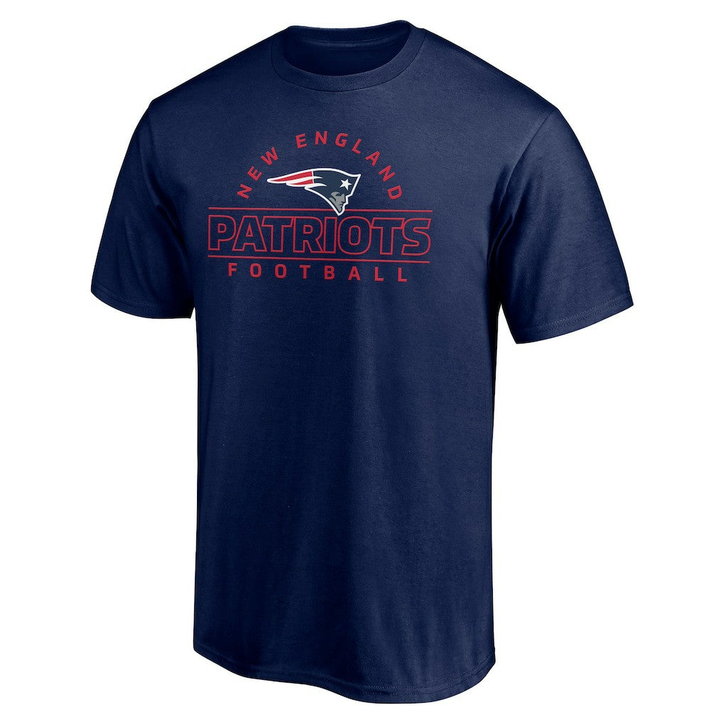 New England Patriots Dual Threat T-Shirt Navy - NFL