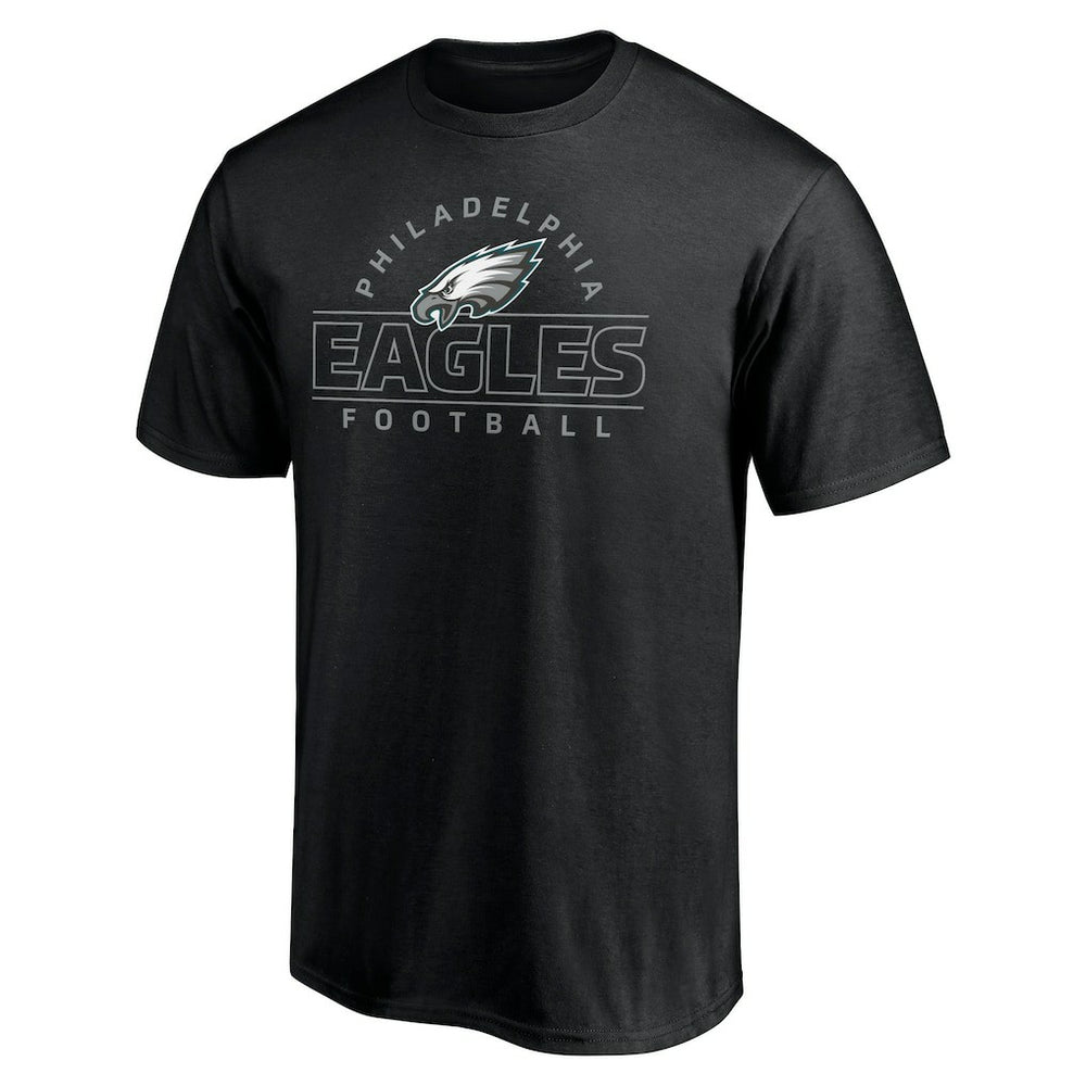 Philadelphia Eagles Dual Threat T-Shirt Black - NFL