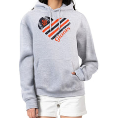 San Francisco Giants G-III 4Her by Carl Banks Women's Heart Fleece Pullover Hoodie Online