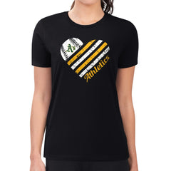 Athletics G-III 4Her by Carl Banks Women's Super-Slim Fit Lightweight Heart Graphic T-Shirt discount