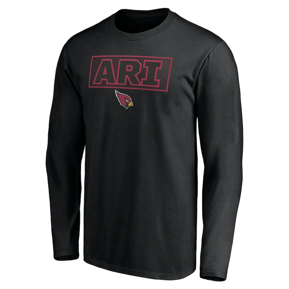Arizona Cardinals Squad Throwbacks Long Sleeve T-Shirt Black - NFL