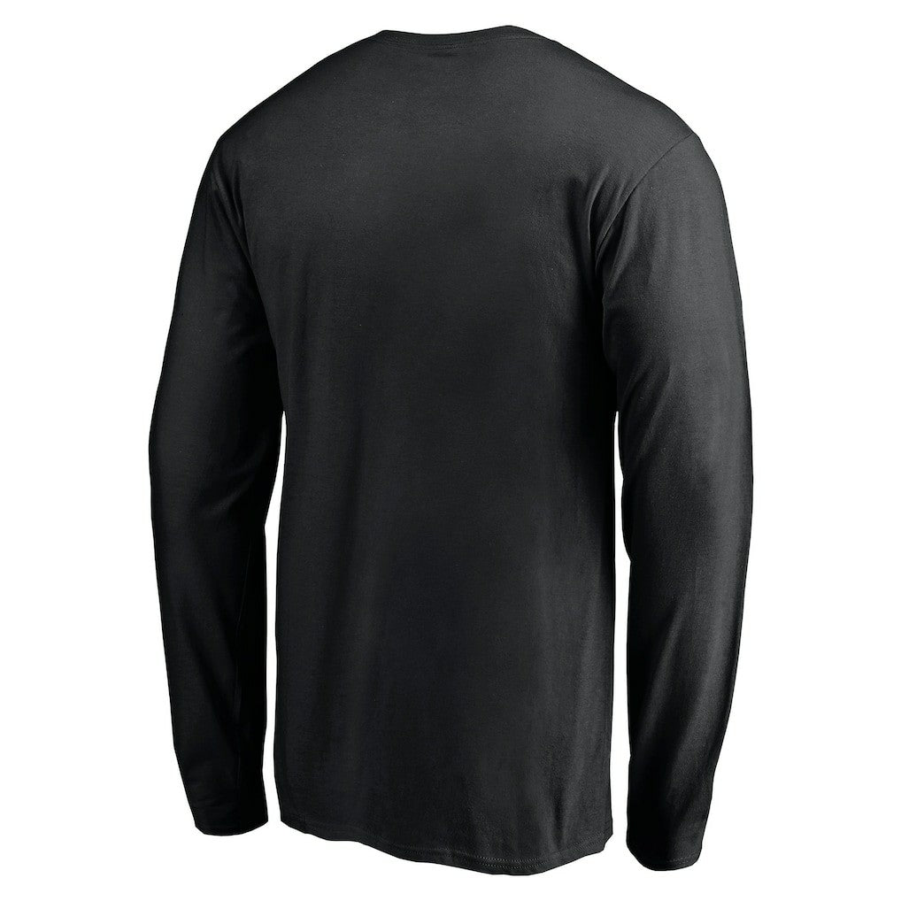 Carolina Panthers Squad Throwbacks Long Sleeve T-Shirt Black - NFL