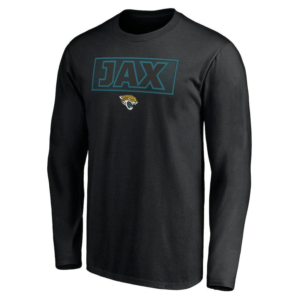 Jacksonville Jaguars Squad Throwbacks Long Sleeve T-Shirt Black - NFL