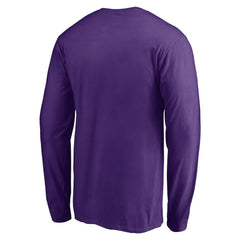 Minnesota Vikings Squad Throwbacks Long Sleeve T-Shirt Purple - NFL