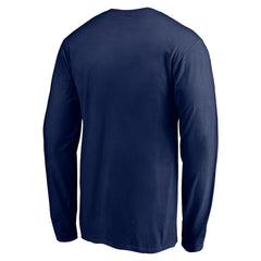New England Patriots Squad Throwbacks Long Sleeve T-Shirt Navy - NFL