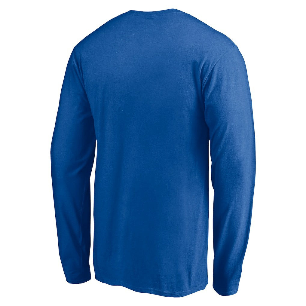 New York Giants Squad Throwbacks Long Sleeve T-Shirt Royal - NFL