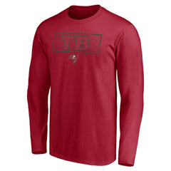 Tampa Bay Buccaneers Squad Throwbacks Long Sleeve T-Shirt Red - NFL