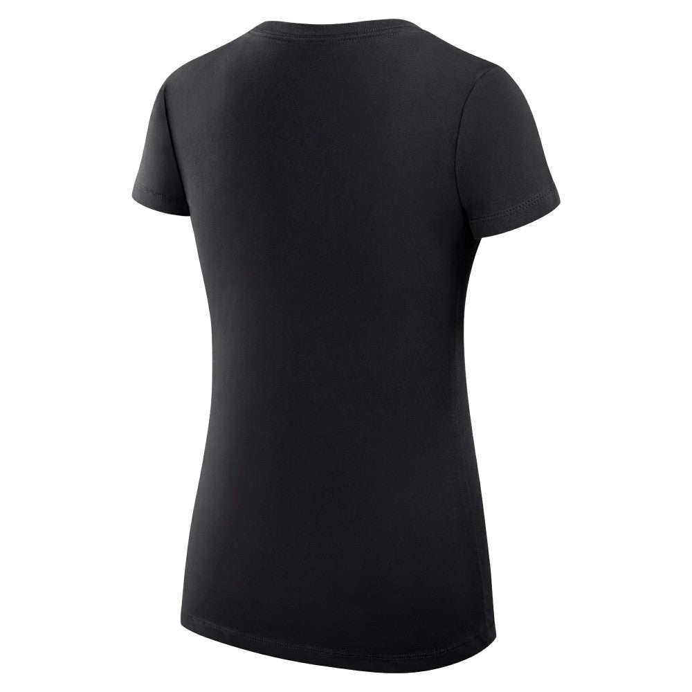 Cincinnati Reds G-III 4Her by Carl Banks Women's Super-Slim Fit Lightweight Heart V-Neck T-Shirt On Sale
