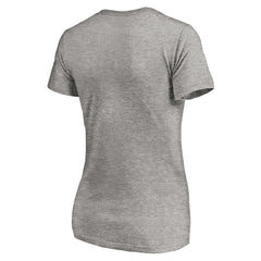 Detroit Lions Women's Depth Chart V-Neck T-Shirt Gray - NFL