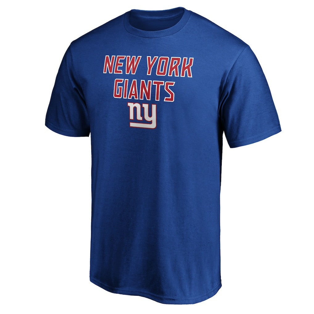 New York Giants Game Day Stack T-Shirt Royal - NFL