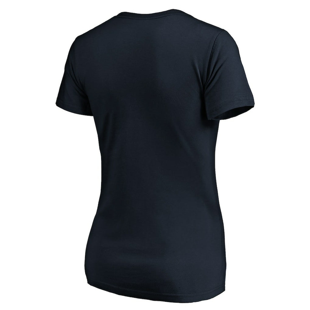 Chicago Bears Women's Mascot In Bounds V-Neck T-Shirt Navy - NFL