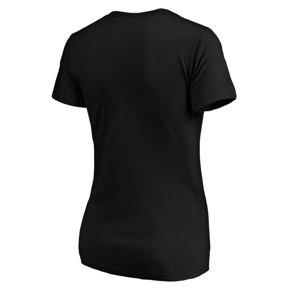 Las Vegas Raiders Women's Mascot In Bounds V-Neck T-Shirt Black - NFL